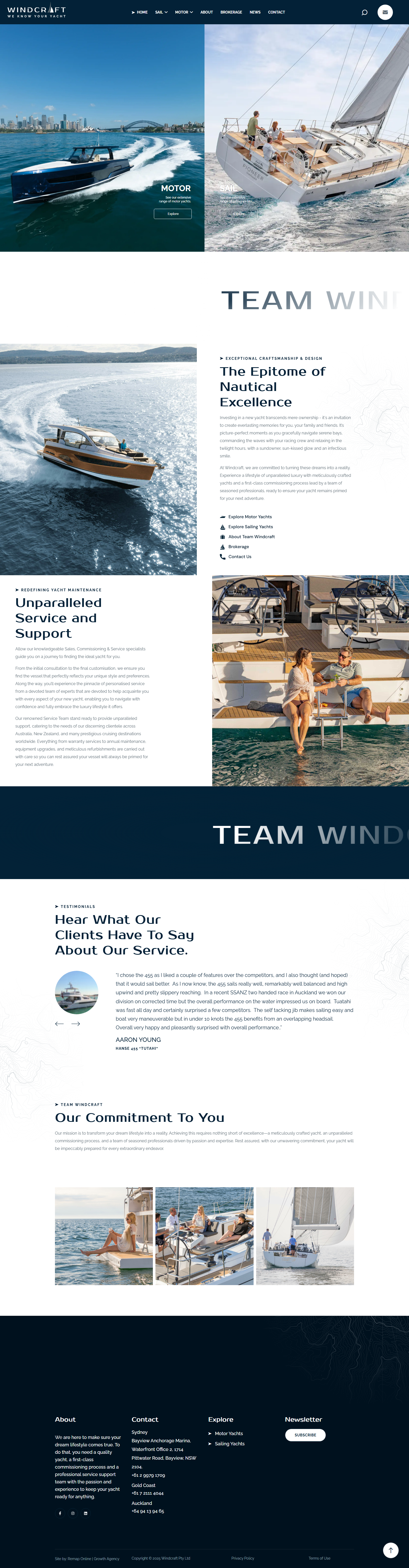 Windcraft Yachts – Luxury Yacht Brand